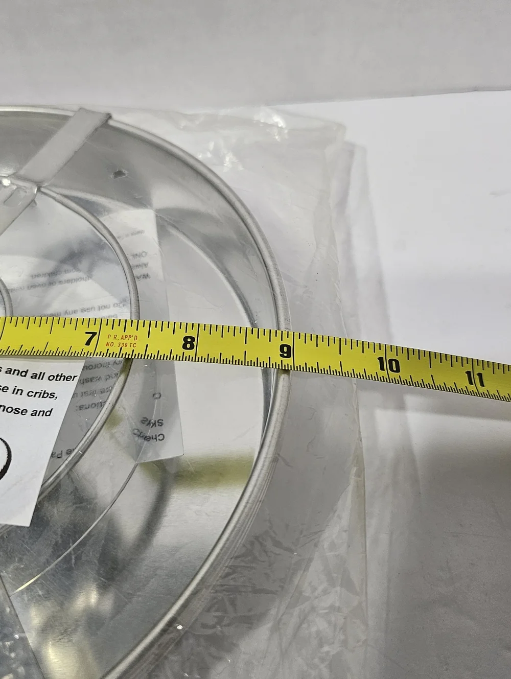 4pc Set Checker Board Cake Pan Set - Picture 5 of 5